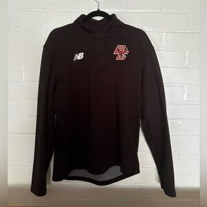 New balance Boston college quarter zip size Large